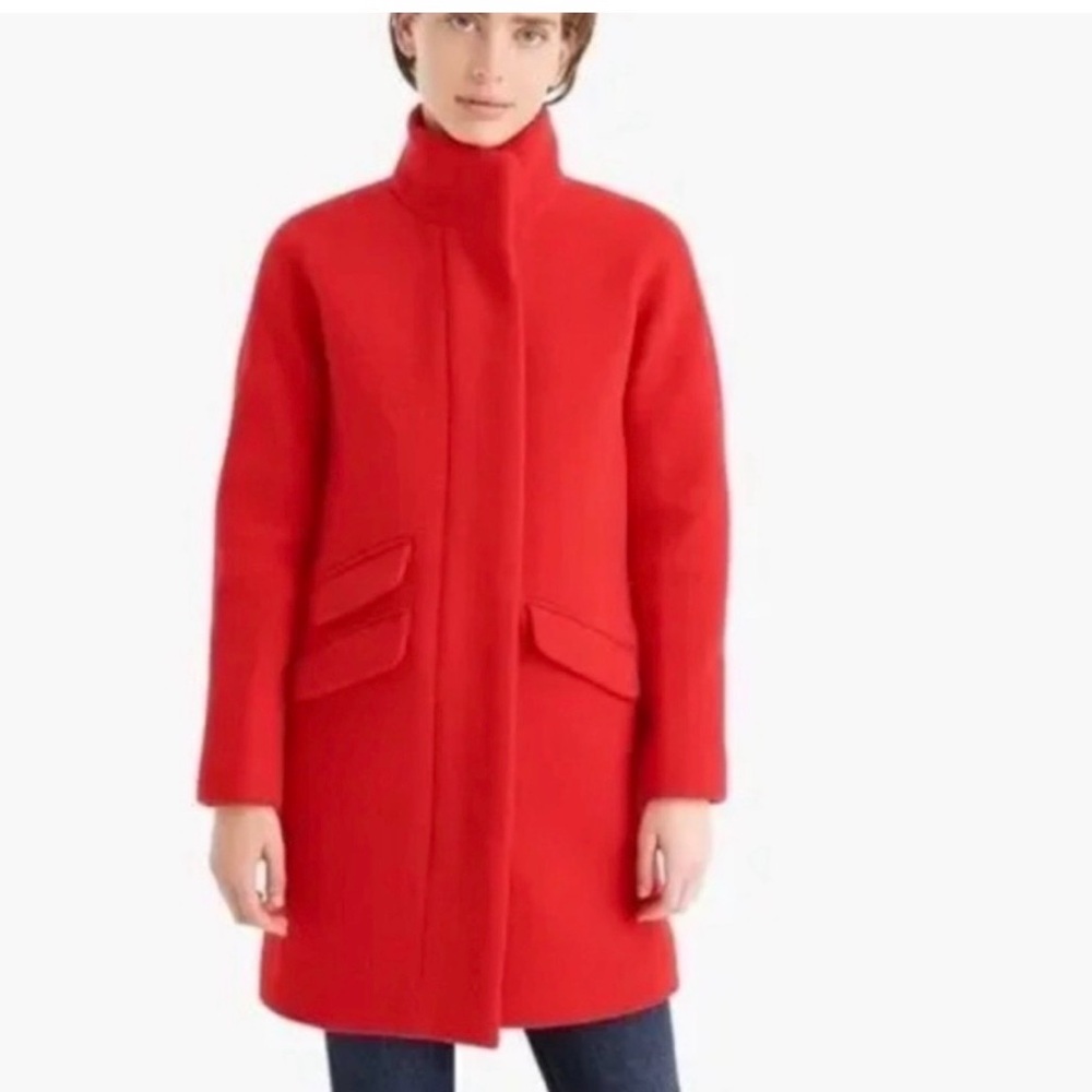 Women's JCrew Stadium Cloth Coat
